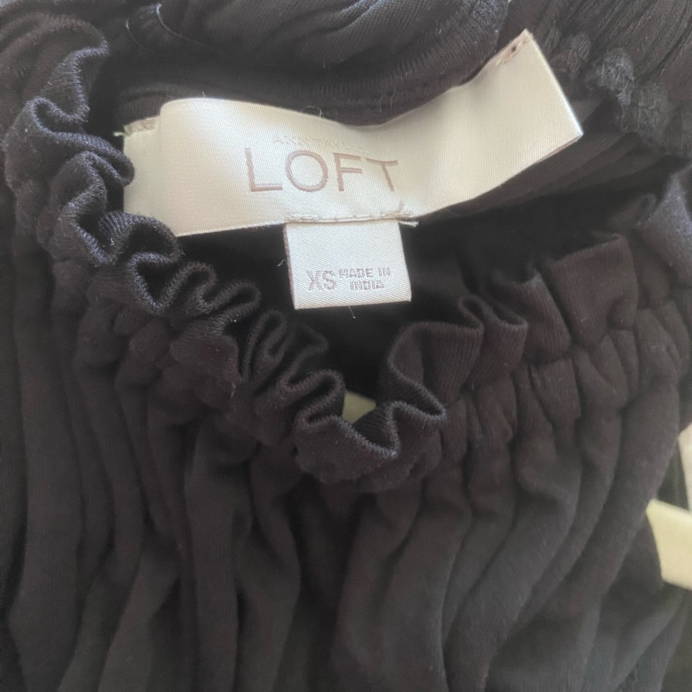 Loft Black Halter Dress - Picture 6 of 6